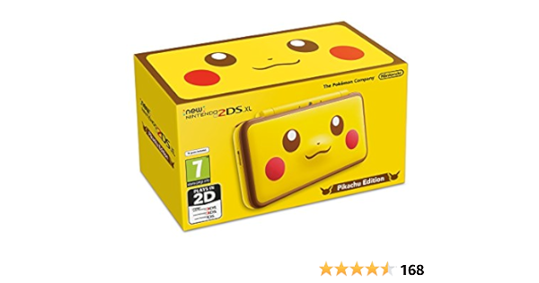 New Nintendo 2ds Xl Pikachu Edition Limited Edition Amazon Fr Jeux Video