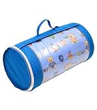 Kinderbettmatratze Babymatratze 60x120 cm Kinder Rollmatratze mit Reisetasche und TÜV, Tasche, Bezug 100% kuschelweiche Microfaser