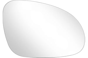 Mingke Vetro Specchio Retrovisore Riscaldabile Lato Destro per Volkswagen VW Golf 5 MK5 2003-2009,Passat B5.5 B6 2003-2011,Jetta 2005-2010,Bora 2007-2010,Sharan 2003-2010,Skoda Superb 2006-2008