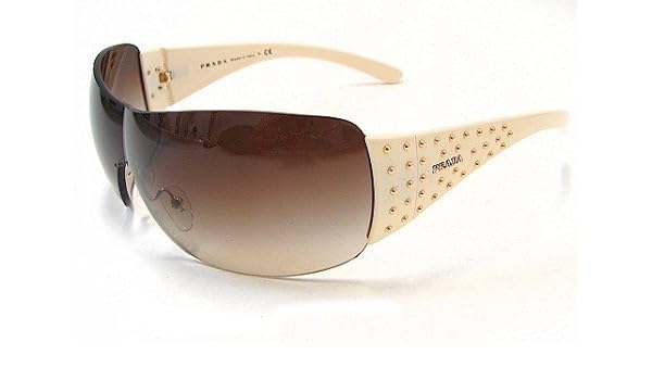 prada cream sunglasses