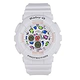 Casio Women's Baby G BA120LP-7A1 White Resin Japanese Quartz Sport Watch