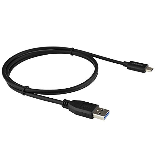 (Verbesserte Version) bestek USB 3.1 Typ C USB auf standard A-Typ USB 3.0 Stecker Kabel Sync & Ladekabel Design reversibel für Apple New MacBook 30,5 cm, Apple TV, LG Nexus 5 x/6P, Nokia N1, OnePlus Handy, Tablet, Handy und andere der U89 unterstützt Geräte (btv08bk-uk) - 2