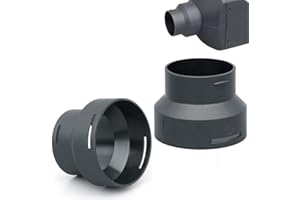 Inscrip Raccordo per tubo di riscaldamento, 2 pezzi, tubo adattatore per riscaldamento da 75 a 60 mm, diametro 75 mm fino a 60 mm, raccordo per tubo di riscaldamento per auto