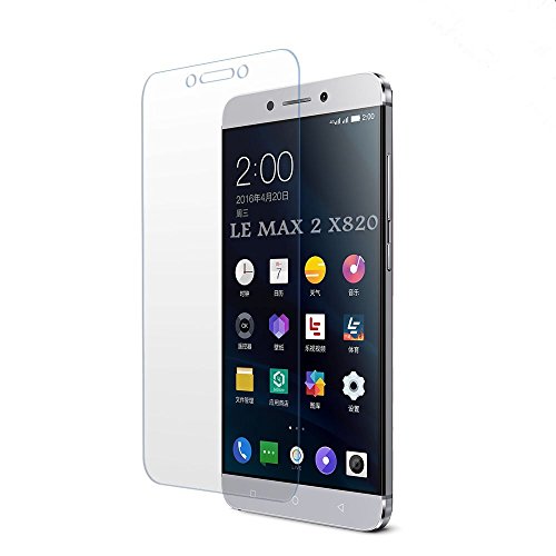 LeEco Le Max 2 Anti Scratch Tempered Glass Hardness Rating Screen Protector (Crystal Clear Ultra-Thin)