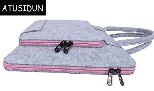 16 Zoll Laptop Schutzh  lle Filz Tasche H  lle Sleeve Case Laptoptasche Notebooktasche Rosa