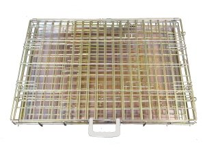 ellie bo dog crate gold