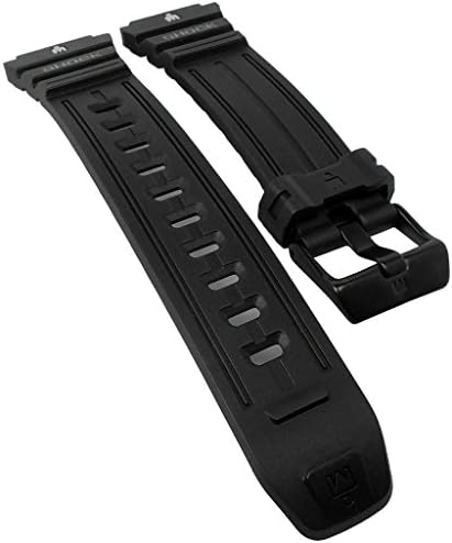 Timex Ironman Replacement Watch Strap Plastic Band Wasserfest black for T5 K584 T5 K582 T5 K585