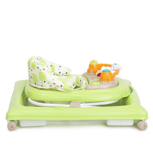Lauflernwagen, Gehfrei Eddy höhenverstellbar, gepolsteter Sitz mit Spielcenter - 3