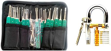 Bullkeys Brand New Master Tooling Full System With 32 Pcs Maintain Combination and a Transparent Lock for Players Practice