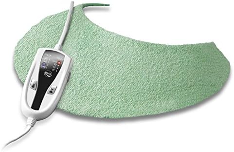 Daga - Neck & Cervical ergonomic heating pad NC, 35W, 4 temperatures, 40x15cm, Hipoalergenic textile, 3 programmable times, 100% cotton, Washable cover, Assorted Colors