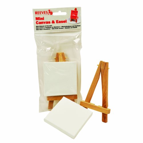 REEVES 8640938 Mini Keilrahmen mit Staffelei Set - 2