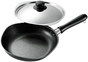 Sori Yanagi 121511080010 iron skillet with lid - 18cm fiber processing line] (Japan Import)