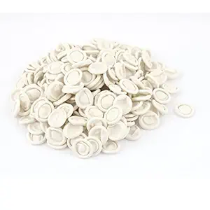 uxcell Anti Static Disposable Latex Finger Cots Tips Covers 268pcs White