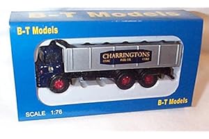 BASETOYS leyland octopus tipper charringtons oil fuel circa 1962 - 1972 truck 1.76 railway scale model