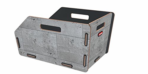Preisvergleich Produktbild KLICKfix Farradtasche Radkiste 1 Gta Beton, 0325BGTA