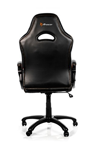 Arozzi Enzo Series Gaming Racing Style Swivel Chair Black Orange