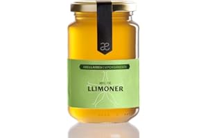 ABELLAIRES EMPORDANESOS Miel de limón | 100% natural, artesana y sin pasteurizar. Origen litoral catalán. Miel directa del apicultor (tarro cristal 500 gr.)