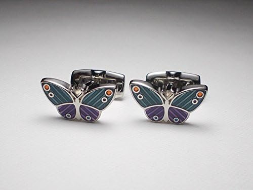 Duchamp London Butterly Fleur Cufflinks