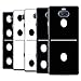 Produktbild Stuff4® Gel TPU Hülle/Case für Sony Xperia 10 Plus 2019 / Pack 5pcs / Domino/Dominos Kollektion