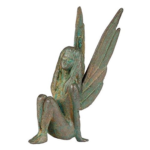 IRON FAIRY, Metall Elfe / Fee. Feenfigur, Elfenfigur aus Gusseisen. ERIN