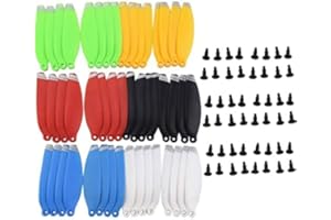 ZYGY 48PCS elica con Viti per DJI Mavic Mini Drone Pezzi di Ricambio per Fotografia Aerea quadricottero Lame 4726F