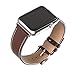 Produktbild CHIMAERA for Apple Uhrenarmband Echtleder Apple Uhrenarmband iWatch & Sport & Edition 38mm 42mm Serie 1/2/3 Armband Classic Gürtelschnalle Super Soft Uhrenarmband