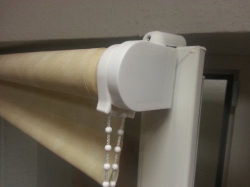 Klemmfix Rollo ohne Bohren Verdunklungsrollo – hier in 102×240 Farbe: rot – von Sunfree / Klemmträger Rollo / Rollo verdunkelnd / Verdunkelung Rollo mit Klemmträgern - 7