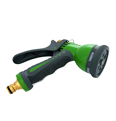 OASE Brausen und Regner, Promax Gartenbrause, 6-Strahl, 3/4 Zoll Innengewinde, grün, 12 x 7 x 14.6 cm, 44509