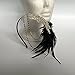 FENICAL Retro Feather Headpiece Flapper Chain Flower Hairband Great Gatsby Headband 1920s for Fancy Dress Party Dress-up Accessories