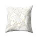 Produktbild BelleloveGeometry Super Soft Kissenbezug, Geometrisches Design Kissen Platz Kissenbezug Kissenbezug