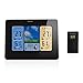 Produktbild Lookthenbuy Smart-Wetterstation, kabellos, Farbdisplay, Temperatur-/Feuchtigkeitssensor EU