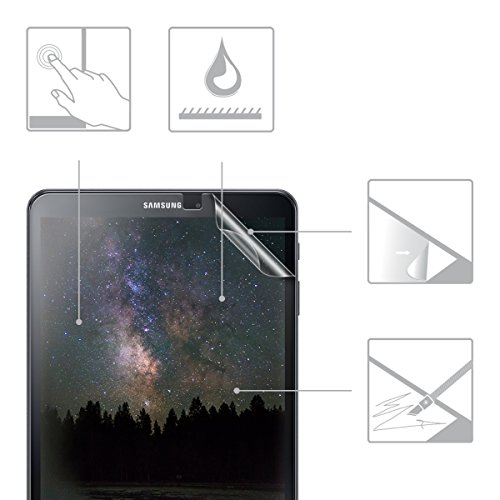 2x kwmobile Folie für Samsung Galaxy Tab A 10.1 (2016) – klare Tablet Displayschutzfolie Crystal Clear Displayschutz kristallklar Displayfolie Schutzfolie - 4
