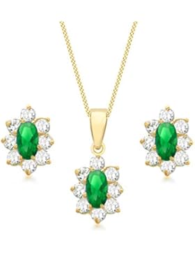 Damen-Halskette mit Anhänger 9 Karat (375)