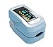 Produktbild LIUYU Blutdruckmonitor Reg; Finger Pulsoximeter Finger mit LED-Anzeige Batterien und Lanyard Blutzuckermessgerät,F