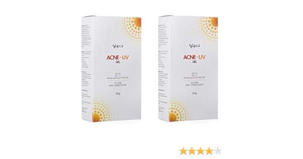 acne uv gel sunscreen spf 30