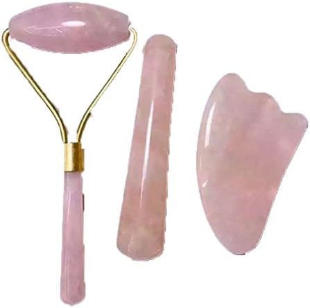 GJA Natural Crystal Massage Stick, Scraping Plate, Massage Push