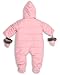 The Essential One - Pink Quilt Baby Pramsuit-3-6 Months EO139