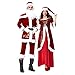 Produktbild Weihnachtskleidung Herren, Weihnachten Kostüm Cosplay Ball Party Weihnachten Anzug, Weihnachtsmann-Kostüm