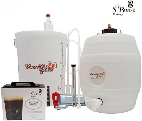 St Peters Micro Brewery With Barrel - Cream Stout