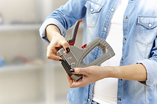 Novus Handtacker J – 27 dual power, Aluminium-Gehäuse, Verarbeitung von Fein- bzw. Flachdrahtklammer, Unterlademechanik mit Sicherheitsentriegelung, Klammersichtfenster uvm, 030-0439 - 6