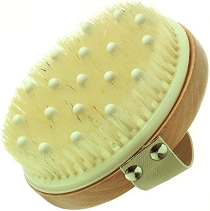 JJWZAA Bath Brush Loofahbath And Back Massage Dual-Use Long Handle Bath Brush Deep Cleansing,Circular