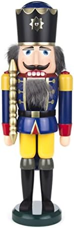 Seiffner Volkskunst - Nutcracker King blue