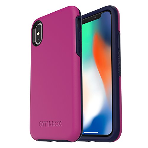 Otterbox Symmetry Series Apple iPhone X Case Sleek Protection(77-57083) Drop And Shock Protection Case (Mix Berry Jam) Purple/Black RS.3500 (81.00% Off) - Amazon