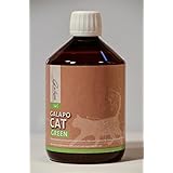 GALAPO CAT GREEN, Pflanzen-Extrakt aus fermentierten Kräutern, Obst und Gemüse für Katzen, Vögel und Reptilien, 500ml