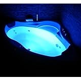 Baignoire d'angle baignoire baln&eacute;o / whirlpool hydromassage