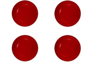 IQ IMPLANTS Locator Male Caps Extended Range, Red 0.5-1.5 lbs (4-Pack)