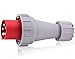 Produktbild CEE-Starkstrom-Stecker Intratec 63A 400V 6h IP67 (spritzwassergeschützt) 5-polig (3P+N+E): IEC-60309 Industrie- und Mehrphasenstecker robuste Industriequalität ideal für den schwerindustriellen Einsatz