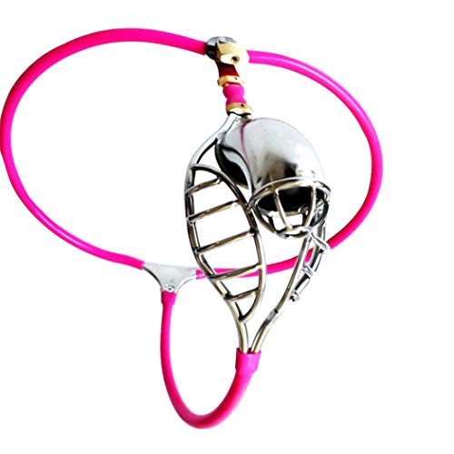 Preisvergleich Produktbild Edelstahl Keuschheitsgürtel Gerät - FeiGu volle männliche Keuschheitskäfige Unterwäsche Bondage Fetisch