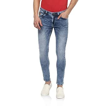 light blue super skinny jeans mens