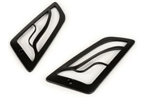 MOTO NOSTRA Blinkergitter vorne schwarz matt kompatibel für Vespa GT, GTL, GTV, GTS 125-300